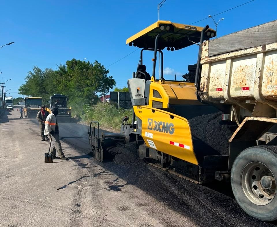 Obras do Viaduto do Bairro das Indústrias entram na reta final; veja previsão de entrega