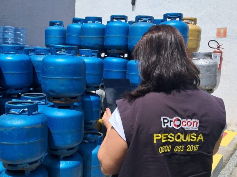 Gás de cozinha: preço oscila entre R$ 110 e R$ 125 em JP